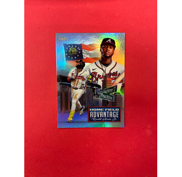 TOPPS 2024 TOPPS RONALD ACUNA JR HOME FIELD ADVANTAGE