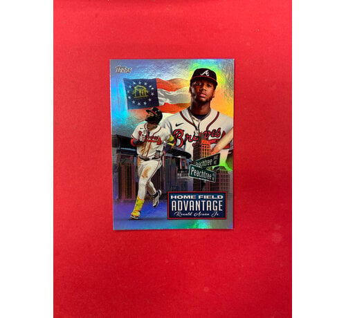 TOPPS 2024 TOPPS RONALD ACUNA JR HOME FIELD ADVANTAGE