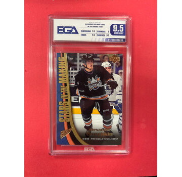 UPPER DECK 2005-06 UPPER DECK ALEXANDER OVECHKIN STARS IN THE MAKING EGA GRADED 9.5