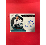 UPPER DECK 2025-26 SP AUTHENTIC SAM DICKINSON FUTURE WATCH AUTOGRAPH HORIZONTAL /599