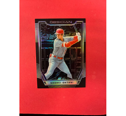 PANINI 2019 PANINI OBSIDIAN SHOHEI OHTANI SILVER