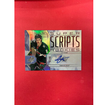 UPPER DECK 2025-26 UPPER DECK SPX ZEEV BUIUM SUPER SCRIPTS ROOKIE SILVER /99