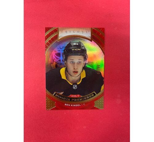 UPPER DECK 2025-26 UPPER DECK EXTENDED BEN KINDEL ROOKIE PREMIERES LEVEL 3 /99
