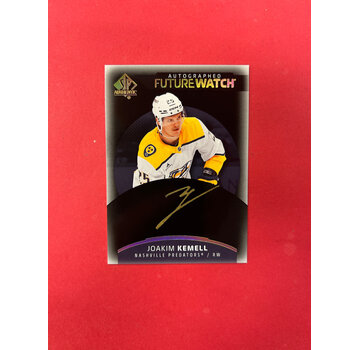UPPER DECK 2025-26 SP AUTHENTIC JOAKIM KEMELL FUTURE WATCH AUTO MYSTERY BLACK
