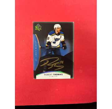 UPPER DECK 2025-26 SP AUTHENTIC ROBERT THOMAS MYSTERY BLACK AUTOGRAPH