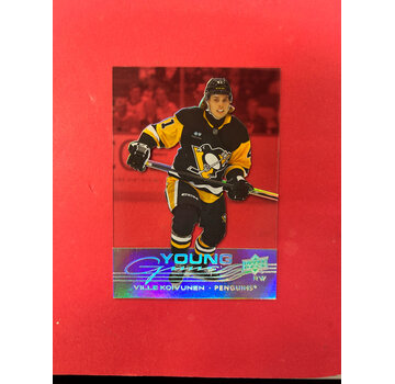 UPPER DECK 2025-26 UPPER DECK EXTENDED VILLE KOIVUNEN YOUNG GUNS ACETATE