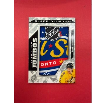 UPPER DECK 2024-25 UPPER DECK BLACK DIAMOND TEAM LOGO JUMBOS ALL STAR CALE MAKAR #TL-MA
