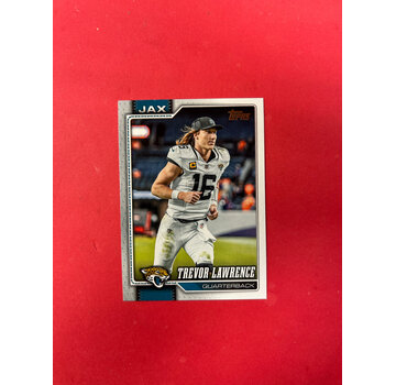 TOPPS 2025 TOPPS FLAGSHIP TREVOR LAWRENCE GOLDEN MIRROR VARIATION