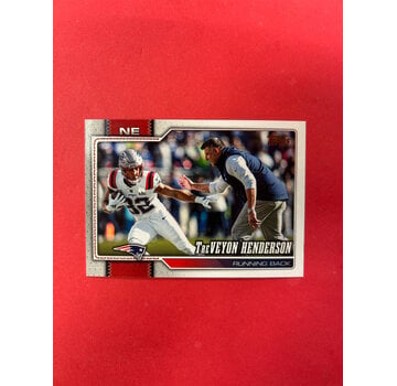 TOPPS 2025 TOPPS FLAGSHIP TREVEYON HENDERSON GOLDEN MIRROR IMAGE VARIATION