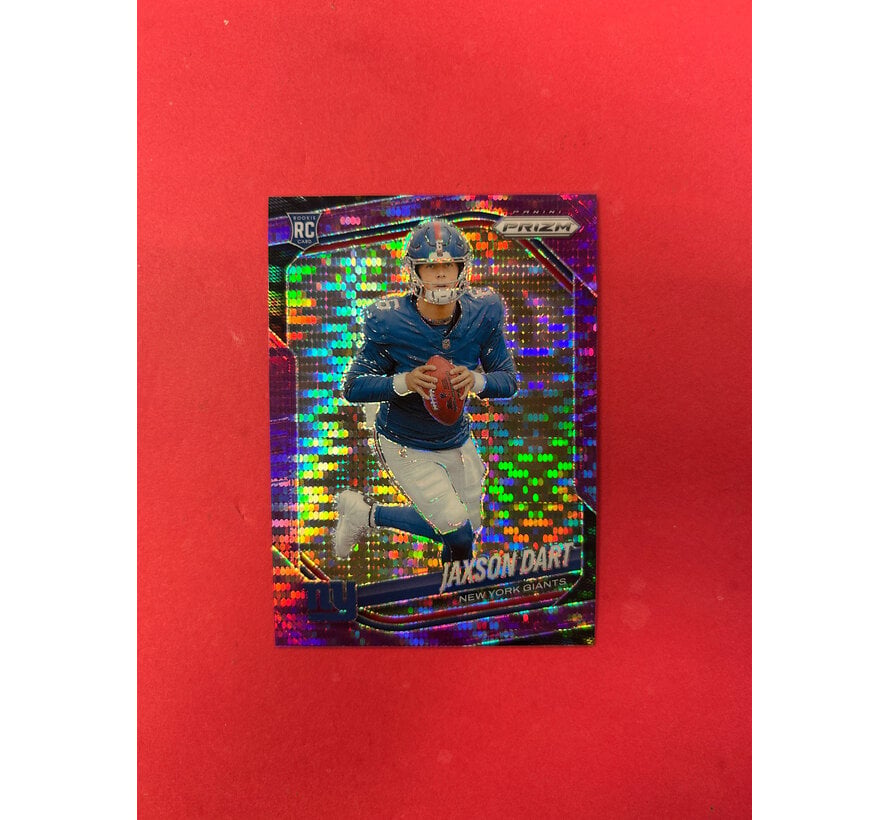 2025 PANINI FOOTBALL JAXSON DART PURPLE PULSAR