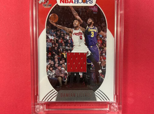 2026 JERSEY FUSION DAMIAN LILLIARD GAME USED