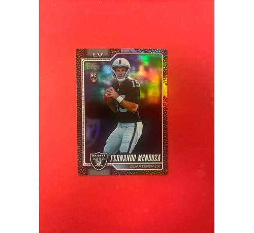 TOPPS 2026 TOPPS FERNANDO MENDOZA LEATHER SKIN ROOKIE