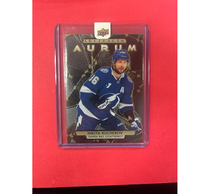2025-26 UPPER DECK ARTIFACTS NIKITA KUCHEROV AURUM GREY /10