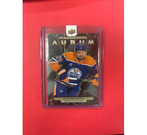 UPPER DECK 2025-26 UPPER DECK ARTIFACTS LEON DRAISAITL AURUM GREY /10