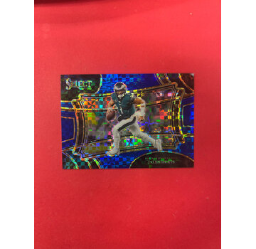 PANINI 2023 PANINI SELECT JALEN HURTS FIELD LEVEL BLUE /49