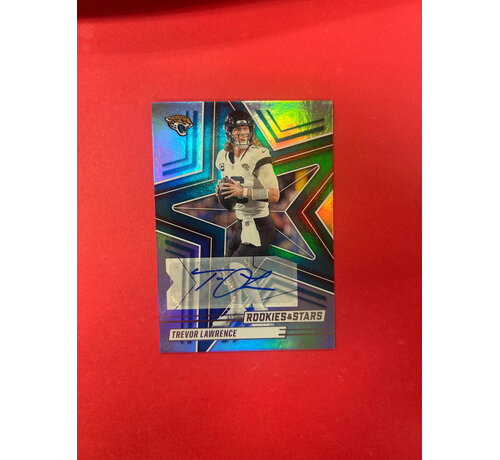 PANINI 2025 PANINI ROOKIES AND STARS TREVOR LAWRENCE AUTO