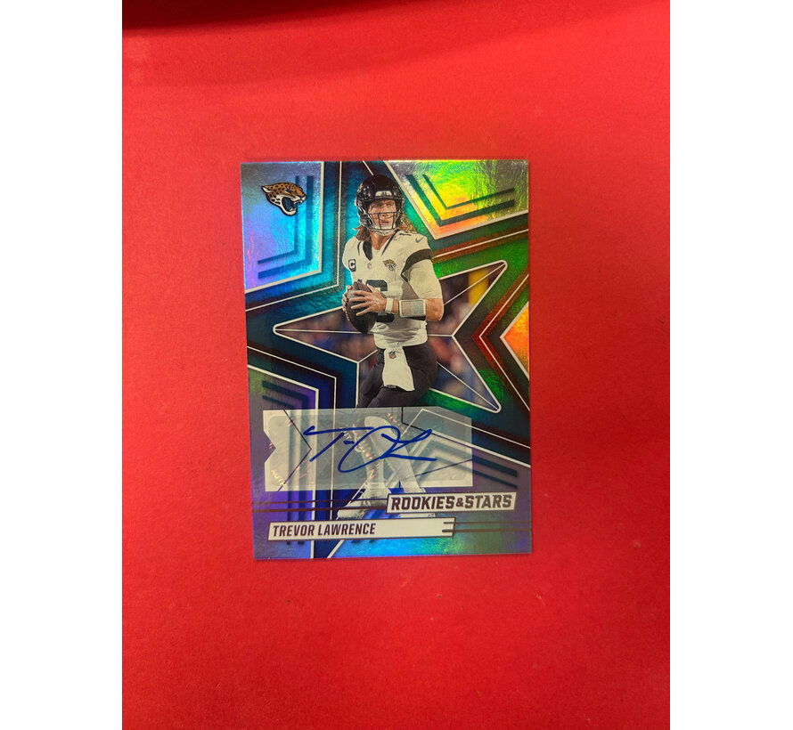 2025 PANINI ROOKIES AND STARS TREVOR LAWRENCE AUTO