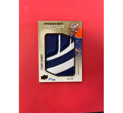 UPPER DECK 2024-25 UPPER DECK PREMIER STUART SKINNER MEGA PATCH /22
