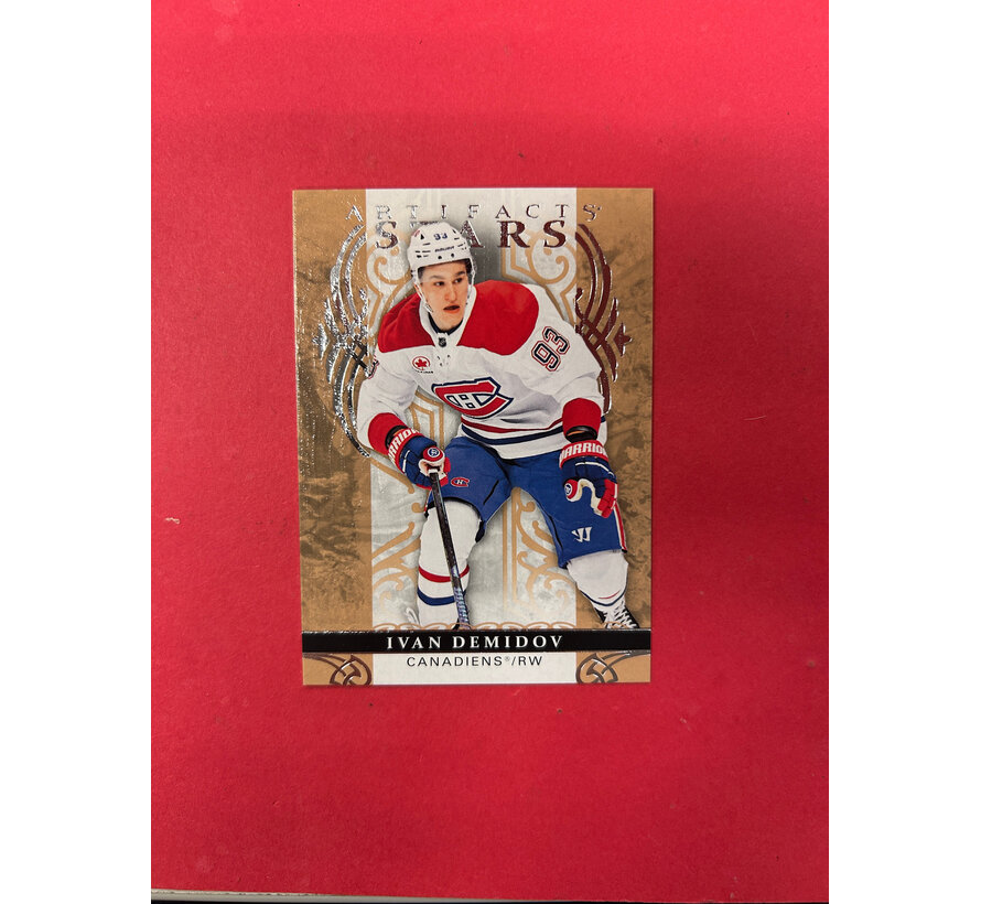 2026-27 UPPER DECK ARTIFACTS IVAN DEMIDOV WOOD SP