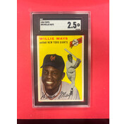 TOPPS 1954 TOPPS WILLIE MAYS #90 SGC GRADED 2.5