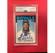 TOPPS 1986 TOPPS TRADED BO JACKSON PSA AUTO AUTHENTIC