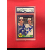 FLEER 1986 FLEER STEIB/KEY DUAL AUTOGRAPH PSA AUTHENTIC