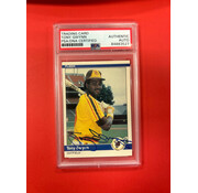 FLEER 1984 FLEER TONY GWYNN AUTOGRAPHED PSA AUTHENTIC