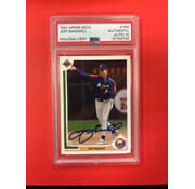 UPPER DECK 1991 UPPER DECK JEFF BAGWELL PSA AUTHENTIC AUTO 10