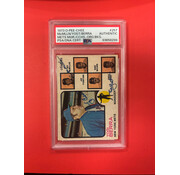 O-PEE-CHEE 1973 O-PEE-CHEE MCMILLAN/YOST/BERRA TRIPLE AUTOGRAPHED PSA AUTHENTIC