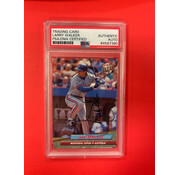 FLEER 1992 FLEER ULTRA LARRY WALKER AUTOGRAPHED PSA AUTHENTIC