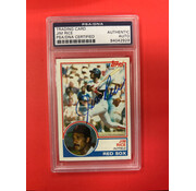 TOPPS 1983 TOPPS JIM RICE AUTOGRAPHED PSA AUTHENTIC