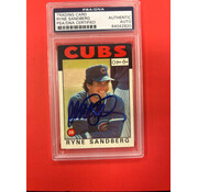 O-PEE-CHEE 1986 O-PEE-CHEE RYNE SANDBERG AUTOGRAPHED PSA AUTHENTIC