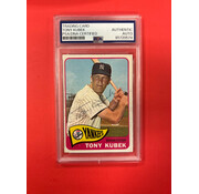 TOPPS 1965 TOPPS TONY KUBEK AUTOGRAPHED PSA AUTHENTIC
