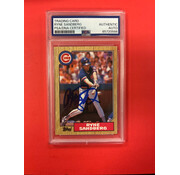 TOPPS 1987 TOPPS RYNE SANDBERG AUTOGRAPHED PSA AUTHENTIC