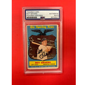 TOPPS 1960 TOPPS ROY SIEVERS AUTOGRAPHED PSA AUTHENTIC