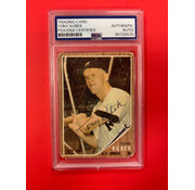 TOPPS 1962 TOPPS TONY KUBEK AUTOGRAPHED PSA AUTHENTIC