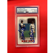 TOPPS 1989 TOPPS BOGGS/OWEN DUAL AUTOGRAPH PSA AUTHENTIC