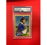 TOPPS 1981 TOPPS  HAROLD BAINES AUTOGRAPH PSA AUTHENTIC