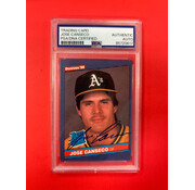 DONRUSS 1986 DONRUSS JOSE CANSECO AUTOGRAPH PSA AUTHENTIC