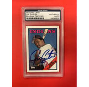 TOPPS 1988 TOPPS JOE CARTER AUTOGRAPHED PSA AUTHENTIC