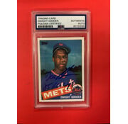 TOPPS 1985 TOPPS DWIGHT GOODEN AUTOGRAPHED PSA AUTHENTIC