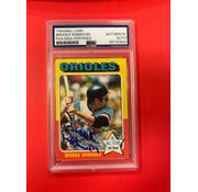 TOPPS 1975 TOPPS BROOKS ROBINSON AUTOGRAPHED PSA AUTHENTIC