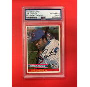 DONRUSS 1984 DONRUSS JOE CARTER AUTOGRAPHED PSA AUTHENTIC