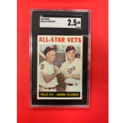 TOPPS 1964 TOPPS ALL STAR VETS #81 SGC GRADED 2.5