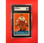 TOPPS 1957-58 TOPPS TERRY SAWCHUK #35 SGC GRADED 2