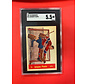 1957-58 PARKHURST JACQUES PLANTE #15 SGC GRADED 5.5