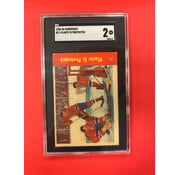 PARKHURST 1955-56 PARKHURST PLANTE IS PROTECTED #71 SGC GRADED 2