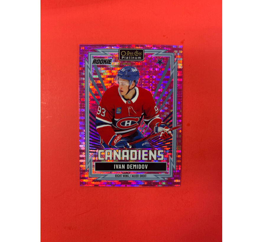 2025-26 OPC PLATINUM IVAN DEMIDOV PINK PULSAR
