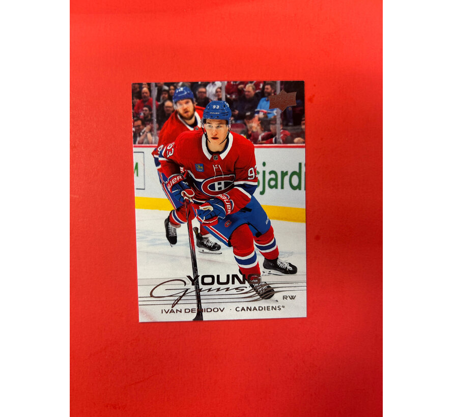 2025-26 UPPER DECK SERIES 1 IVAN DEMIDOV YOUNG GUNS
