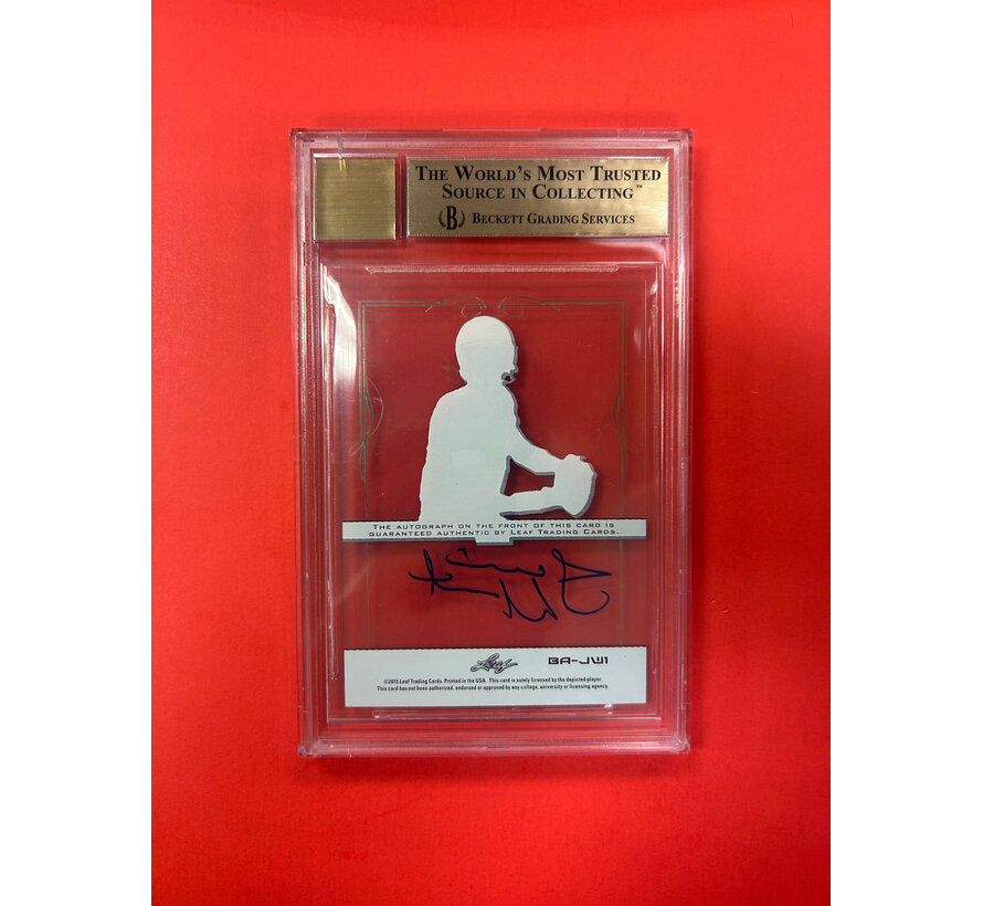 2015 LEAF CLEAR DRAFT JAMEIS WINSTON ROOKIE AUTOGRAPH BGS GRADED 9.5 AUTO 10